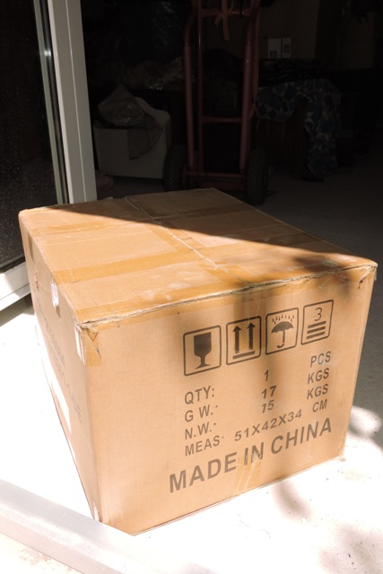 A box from China